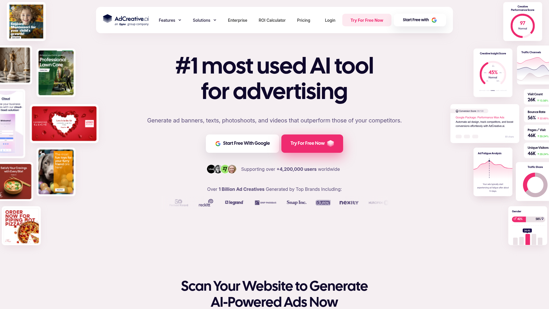 AdCreative.ai screenshot